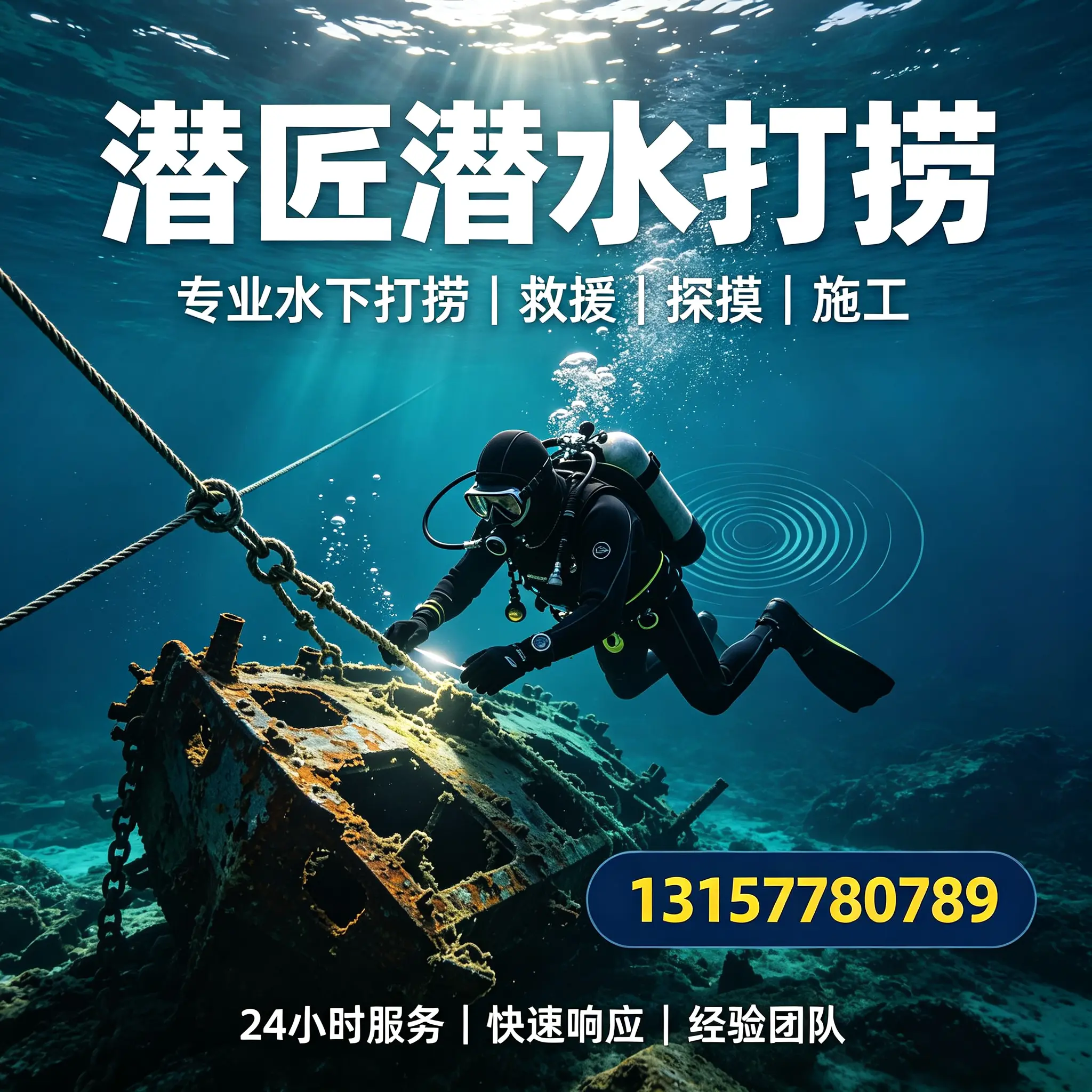 溧水水下打捞作业服务产品